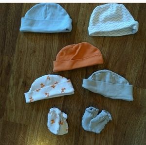 RESERVED hats and mittens